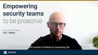 How to empower security teams to be proactive