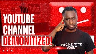 My YouTube Channel Got Demonetized!! (5 Mistakes I Made that Got My Channel Demonetized)