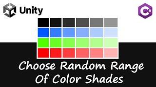 Change Sprite Color To Different Grades Of Another Color | Unity Game  Engine