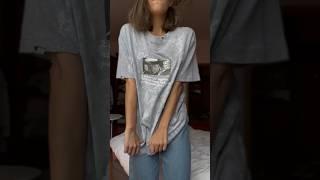 How to make very cool distressed vintage look t-shirt