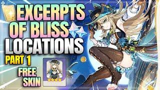 All Excerpts of Bliss Locations Part 1 | Summertide Scales and Tales |【Genshin Impact 4.8】