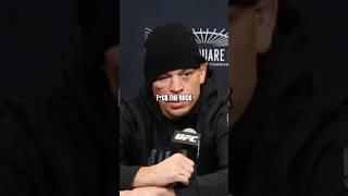 Nate Diaz Has Real Beef with The Rock! #ufc #mma #shorts