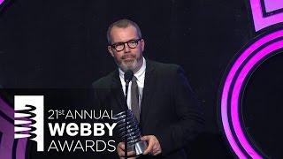 YouTube's 5-Word Speech at the 21st Annual Webby Awards