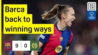 HIGHLIGHTS | FC Barcelona vs. Hammarby IF -- UEFA Women's Champions League 2024-25