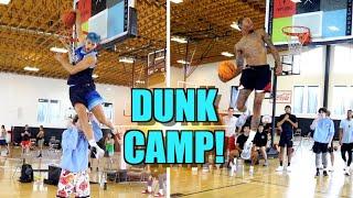 EPIC Dunk Session at The Dunk Camp!