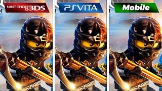 Lego Ninjago Shadow of Ronin (2015) 3DS vs PS Vita vs Mobile (Graphics Comparison)