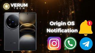 Vivo OriginOS Notification Issue [SOLVED] - WhatsApp, Telegram & All Apps.