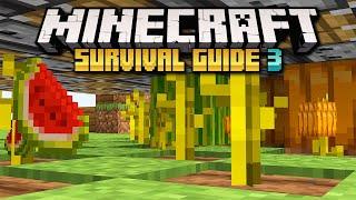 Redstone Basics: Melon & Pumpkin Farms! ▫ Minecraft Survival Guide S3 ▫ Tutorial Let's Play [Ep.67]