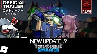 Tower Defense Simulator NEW UPDATE Trailer BUT... | Roblox