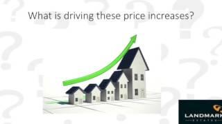 Why property prices are increasing in the Medway property market.