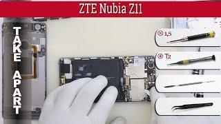 Как разобрать  ZTE Nubia Z11 (NX531J) Разборка и ремонт