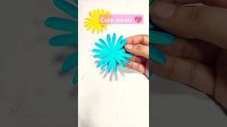 How to make paper flowers  // Easy and beautiful paper flower  making idea