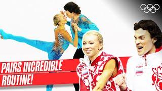 Tatjana Totmianina and Maxim Marinin's Amazing Routine at Torino 2006! 