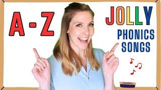 A - Z Phonics Letter Sound Songs | Alphabet Letter Sound Songs | Jolly Phonics Song With Lyrics