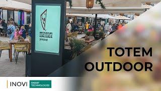 Totem oudoor - Proiect Arabica, Constanta, INOVI Smart Technologies