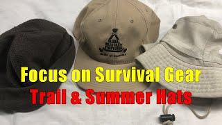 Trail & Summer Hats — Focus on Survival Gear