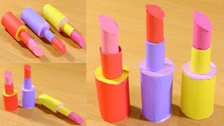 How to Make Paper Lipstick | Paper Origami Craft Idea - Very Easy