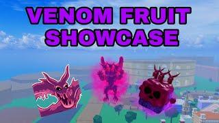 VENOM FRUIT SHOWCASE | Blox Fruits