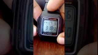 HOW TO SET ALARM IN CASIO ILLUMINATOR WATCH