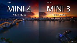 DJI Mini 4 Pro VS DJI Mini 3 | NIGHT MODE | Camera Test