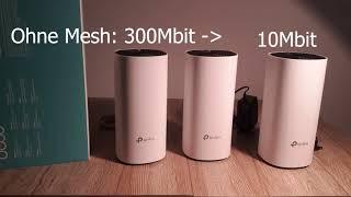 Schnelles Wlan mit Mesh System von TP Link Deco | Schnelles Internet günstig einfach Deco M4 Mesh