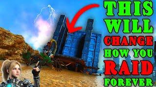 How To Make ANY Dino INVINCIBLE For RAIDING In Ark Survival Ascended!!! Cart Box Build Guide