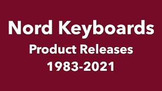 Nord Keyboards History and Release Timeline from 1983 to Current Day