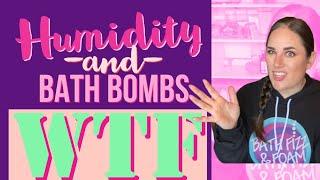 What's The Best Humidity For Making Bath Bombs?!  The answer might surprise you! 