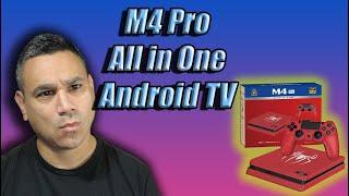 All in One Media Streaming Box Android TV M4 Pro