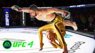 UFC4 Khabib vs Julia Zlata Gunthel EA Sports UFC 4