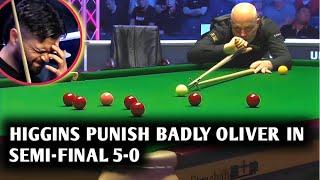 Snooker british open 2024 Semi-final | John Higgins vs Oliver lines highlight