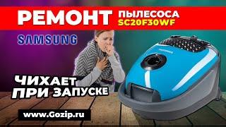 Ремонт пылесоса Samsung SC20F30WF - не включается