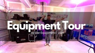 My Equipment Tour | All The Equipment I Own | DJ Garage