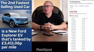The 2nd Fastest Selling Used Car is a New Ford Explorer EV thats tanked by £3,411.06p per mile