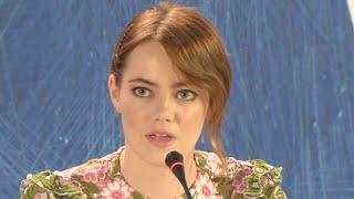 La La Land | Venice press conference (2016) Emma Stone