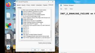 INET_E_DOWNLOAD_FAILURE on Microsoft Edge Fix