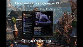 Neverwinter Online. Открывание сундуков за VIP. Сундук Огнегрива