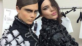 CHANEL Fall 2015 ft Karl Lagerfeld, Cara Delevingne, Kendall Jenner | MODTV