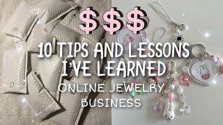 How to Start an Handmade Jewelry Business ONLINE | 10 LESSONS IVE LEARNED