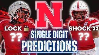 Nebraska 2024 SINGLE-DIGIT PREDICTIONS | SURPRISES & HOT TAKES | Husker Football Recruiting Reaction