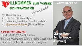 Suchtprävention Vortrag: Leben mit der Sucht ( Schulen). Version 10.07.2022