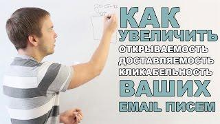 Email рассылка. Как увеличить доставляемость, открываемость и кликабельность писем