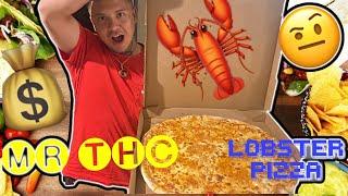 Mukbang : Lobster Pizza Mr THC @LOUIVLOGS  