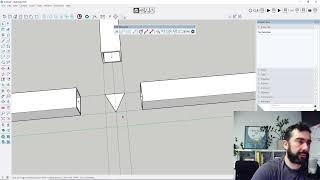 How to make 3 profiles mitre cut