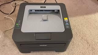 Brother HL-2240 Monochrome Laser Printer - Demo Test