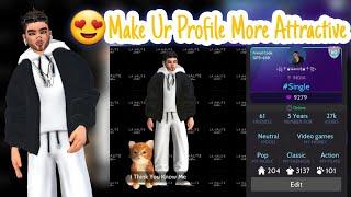 How To Make Attractive Profile On Avakin Life | Avakin Life Attractive Profile Tips 2024 | #avakin