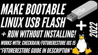 How to create Linux USB flash & Run Linux without Installing on Windows PC |Xubuntu/Ubuntu/Kali 2022