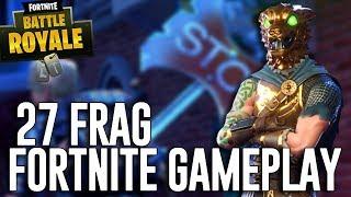 27 Frag Solo Gameplay! - Fortnite Battle Royale Gameplay - Ninja