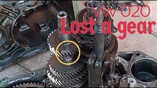 Assessing my quick and dirty built VW 020 Transmission