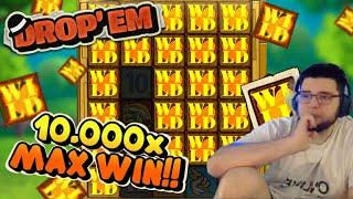 MAX WIN X10000! Максимальный выигрыш х10000 в слоте DROP'EM ! БУЛЫЧ ЗАНОСЫ НЕДЕЛИ